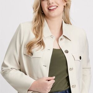 Women's Cream Jacket/blazer